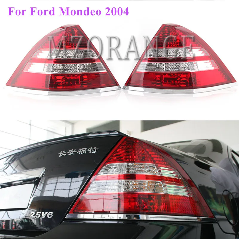 MZORANGE Left/Right Side Rear Tail Light Reflector Lamp For Ford Mondeo 2004 Tail Light Rear Tail Lamp Car Assembly Without Bulb
