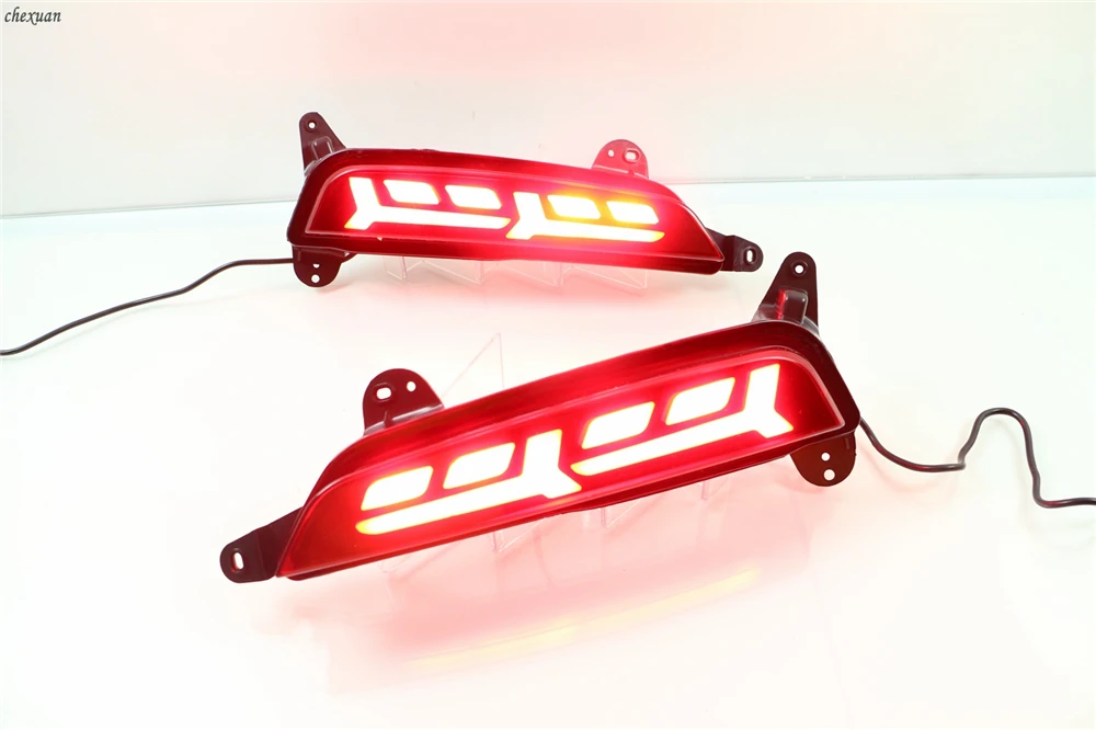1 комплект светодиодные фонари для заднего бампера стоп сигнал поворота