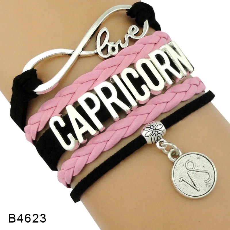 Браслет со знаками Зодиака Водолей рыбы Овен Телец Лев дева весы Скорпион