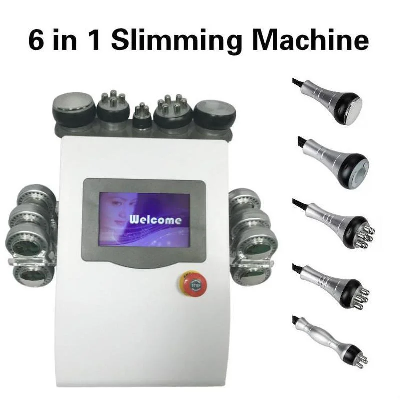 

Unoisetion Cavitation 2 40K Vacuum Microcurrent &Pon Cellilute 5Mw 635Nm ~650Nm Machine Slimming For Facl Skin Care