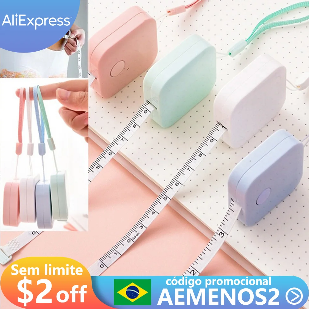 Портативная Выдвижная линейка для измерения роста детей 150 см/60 дюймов рулонная
