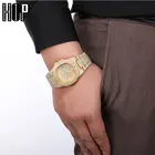 Хип-хоп, 3 цвета, мужские часы со льдом, Роскошные Кварцевые наручные часы с Micropave, часы с фианитами для женщин и мужчин, ювелирные изделия