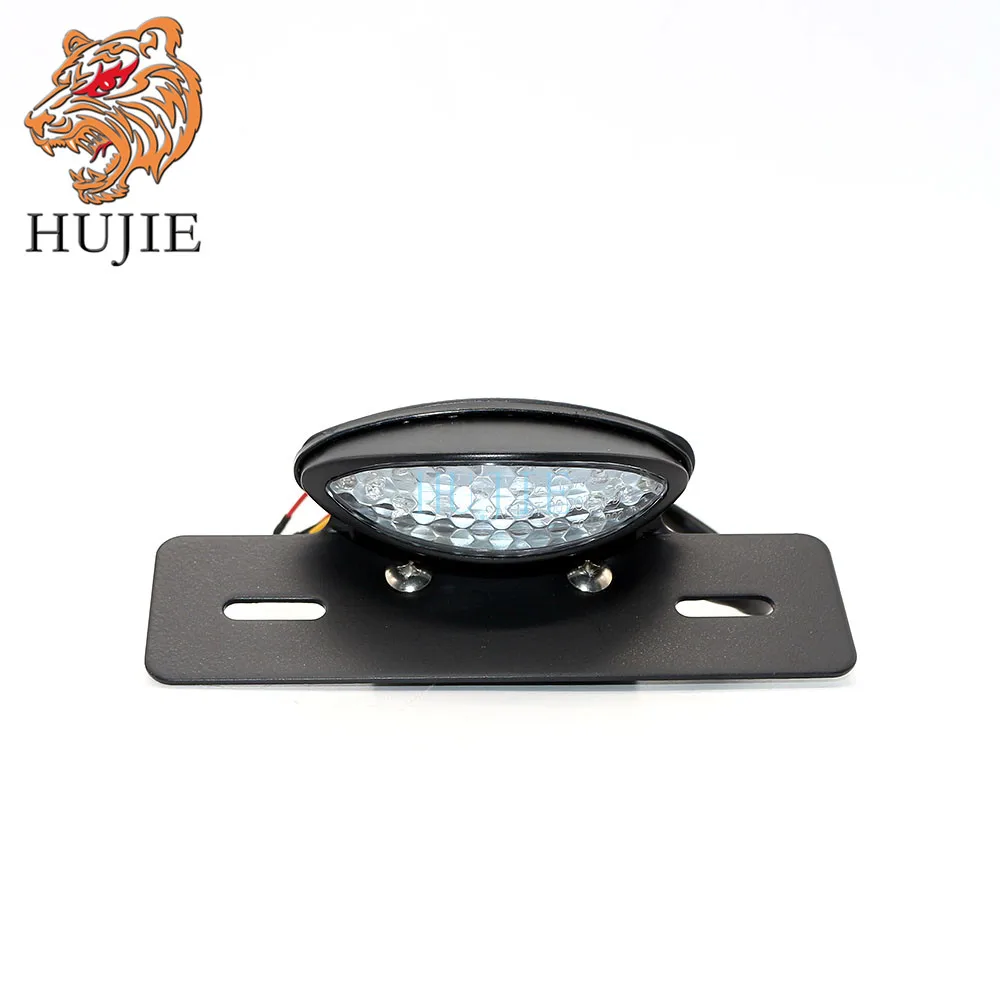 

1 шт. 12 В ABS + металлический светодиодный поплавок для двигателя тормозной сигнал поворота интегрированные огни номерного знака 8 красных све...