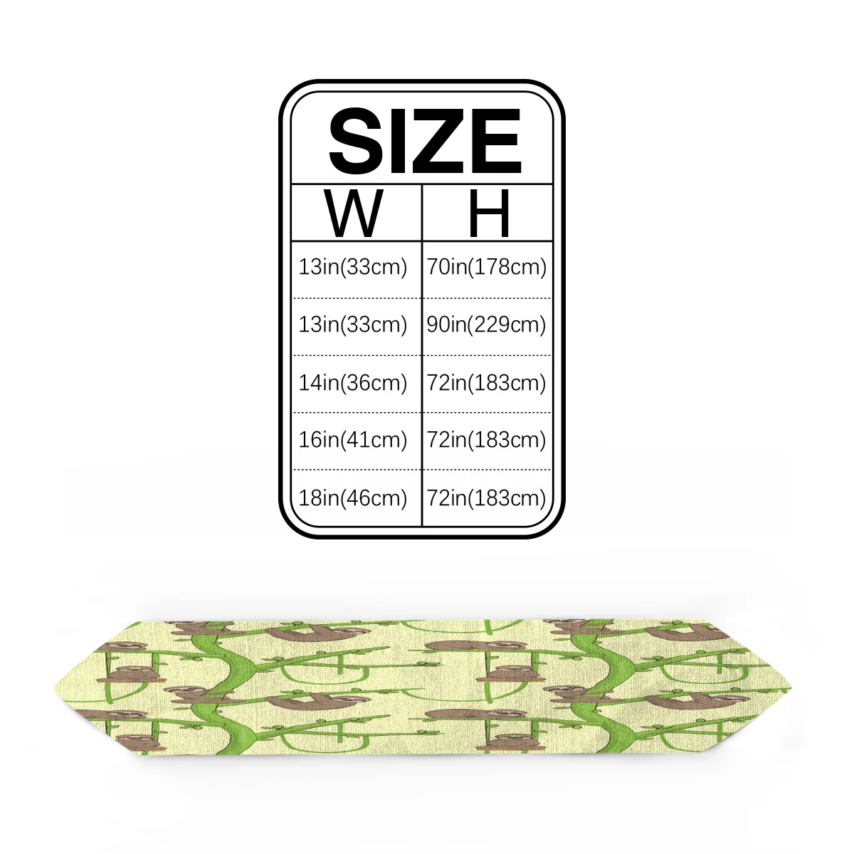 Длинная скатерть с изящными животными Декоративная для кухни свадьбы праздника