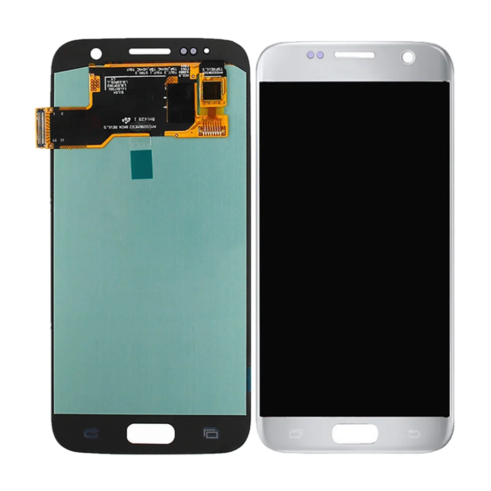 ЖК-дисплей для Samsung S7 G930 G930F сенсорная панель дигитайзер в сборе SAMSUNG запасная