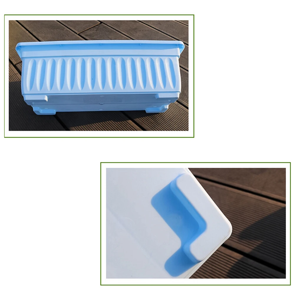 3 шт. балкон сад цветок бонсай чаша питомник бассейн плантатор имитация