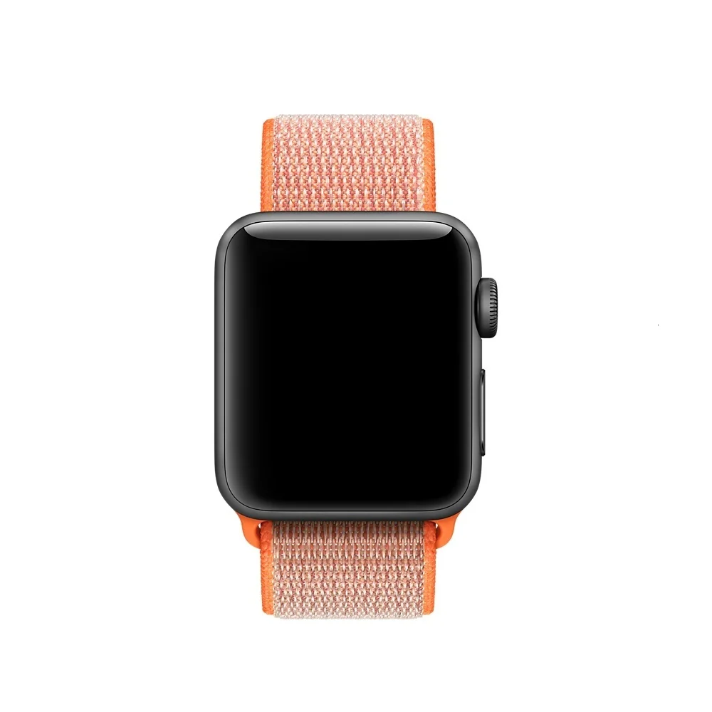 Спортивный ремешок-петля для apple watch band 4 3 iwatch band 44 мм 40 мм correa apple watch 4 браслет-липучка 42 мм 38 мм аксессуары