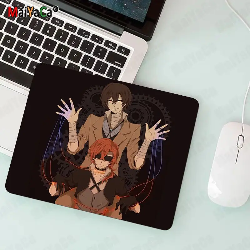 

MaiYaCa Non Slip PC Bungo Stray Dogs Rubber Mouse Durable Desktop Mousepad Top Selling Wholesale Gaming Pad mouse
