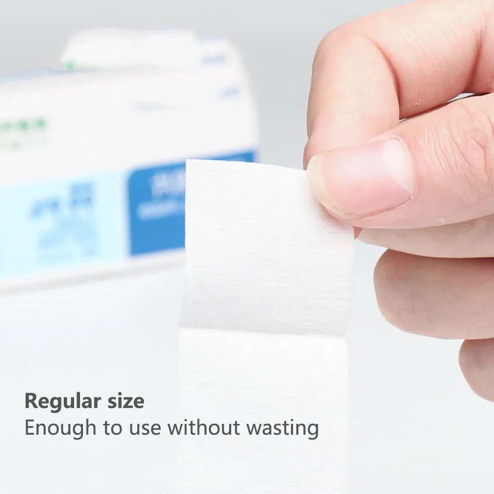 100 шт./лот салфетка для протирания тампон Саше инструмент Моющее Средство Влажные