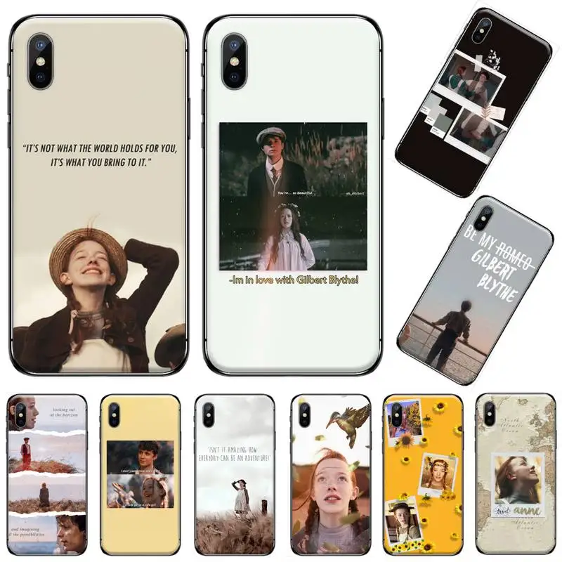 

Anne with an E tv show aesthetics Phone Case for iPhone 11 12 mini pro XS MAX 8 7 6 6S Plus X 5S SE 2020 XR high quality cover