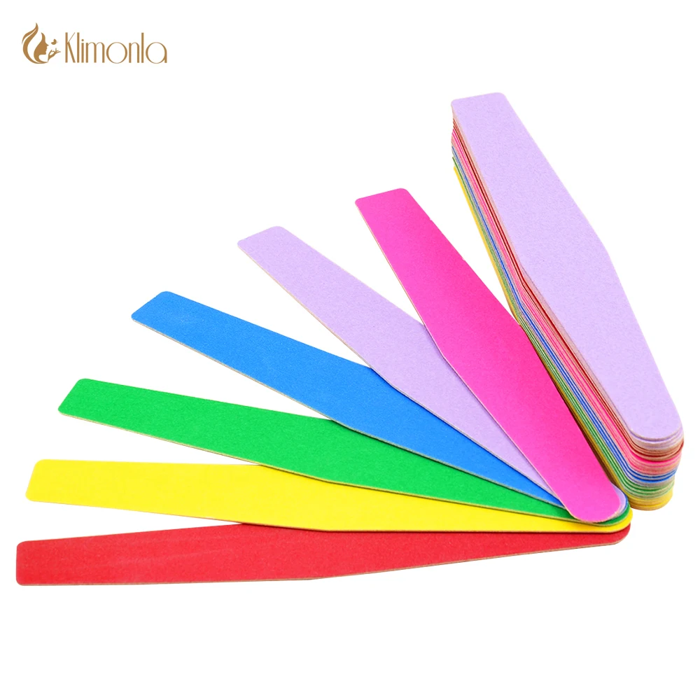 

6/12 Pcs Professional Rhombus Art Care Buffer Wooden Tools 240 Grit Disposable Nail File Manicure Grinding Trimmer Buffing Files