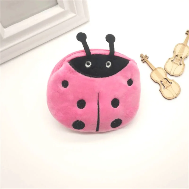 Мульти дизайн 8 11 см мини маленький плюшевый Дамский кошелек для монет сумка