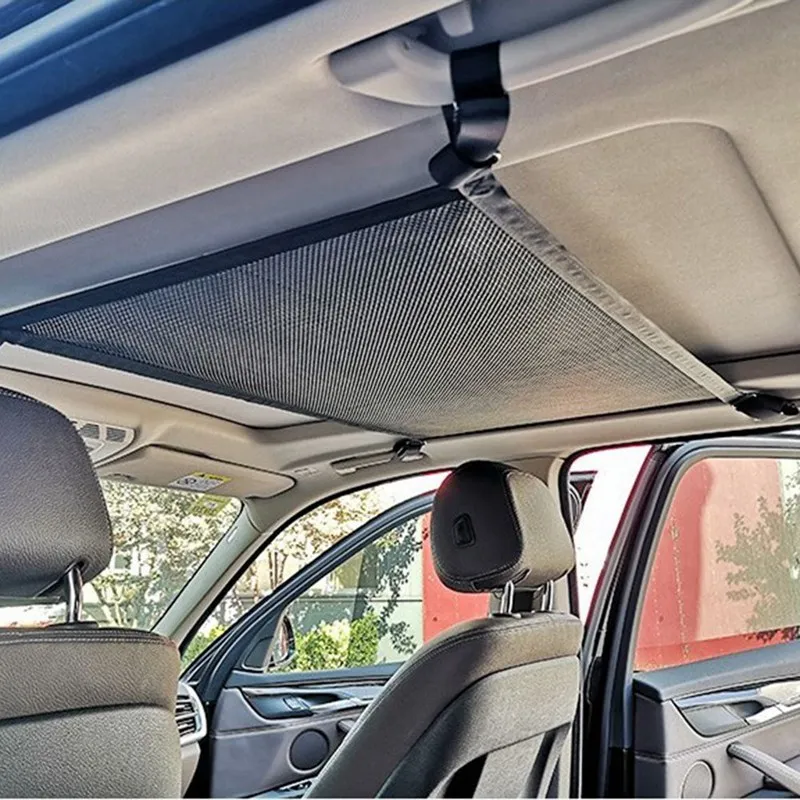 Car Net Pocket Storage Ceiling Roof Cargo in The Trunk Interior Bag For Auto Container Universal Multifunction Accessories |