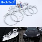 Для Porsche Cayenne 957 2007 2008 2009 Многоцветный комплект светодиодов глаза ангела RGB гало кольца дневного светильник дневные ходовые огни