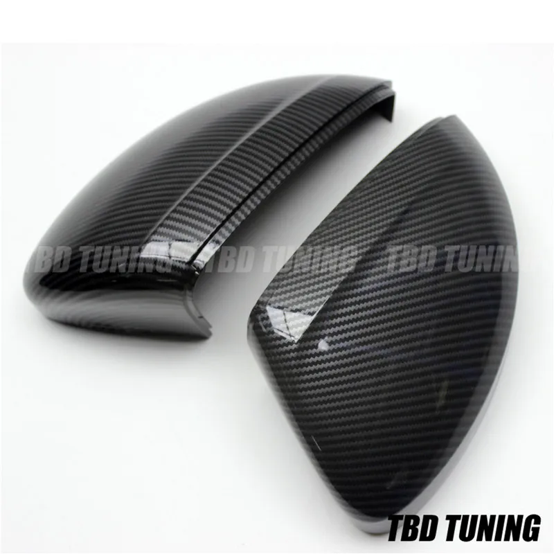 Зеркальный чехол Carbon Look для Volkswagen VW Tiguan Sharan крышка зеркала заднего вида 2009 2010 2011