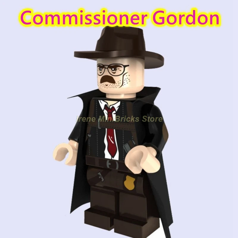 Gotham Gordon Брюс Уэйн Бэтмен Marvel фильм железные человеческие Мстители эндгейм Acrion фигурки в Конструкторы Игрушки для детей DC