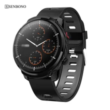 SENBONO S10  plus Full touch Smart Watch Men Women Sports Clock Heart Rate Monitor  Smartwatch for IOS Android phone