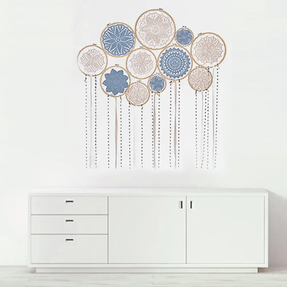 Домашнее настенное украшение сделай сам большой кружевной Ловец снов набор для