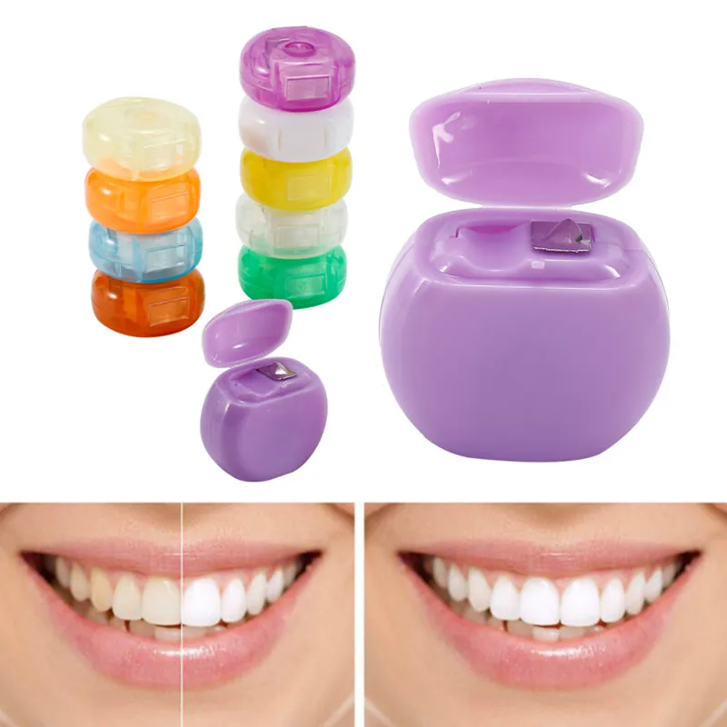 10 м/1 шт. натуральная нить для ухода за полостью рта чистящие гигиенические