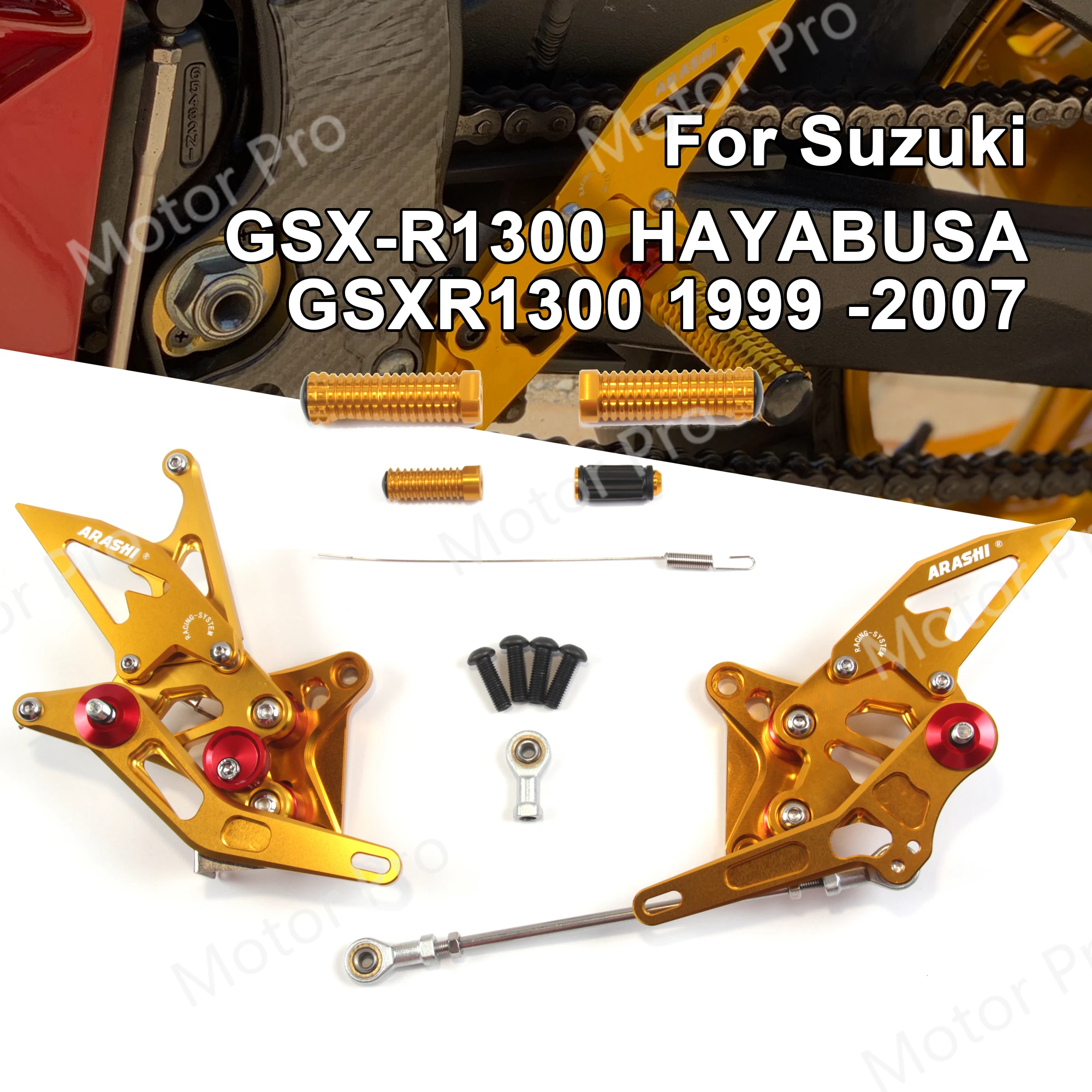 Регулируемые подставки для мотоциклов Suzuki GSXR 1300 1999 - 2007 | Автомобили и мотоциклы