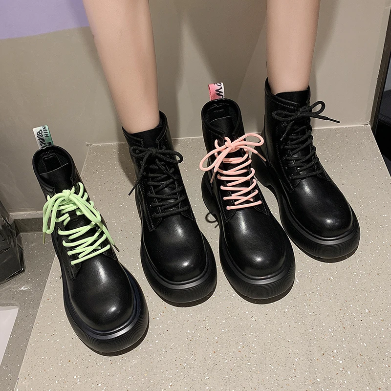 

Rock Shoes Ladies Boots Middle Calf Boots Ladies Luxury Designer Boots Ladies Low Heel 2021 Short Boots Round Toe Short Boots