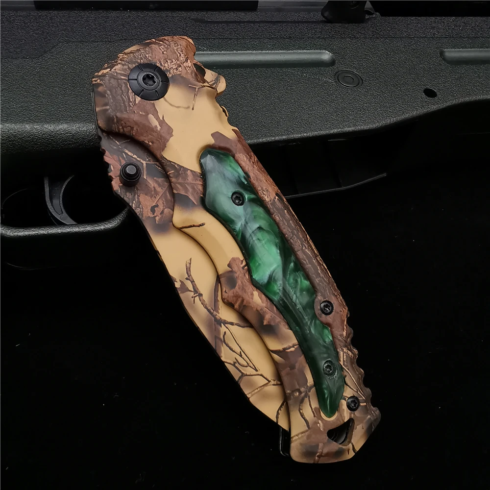 21 см (8 3 ') 58HRC складной нож для резки труб карманные ножи Высокое качество 8cr18