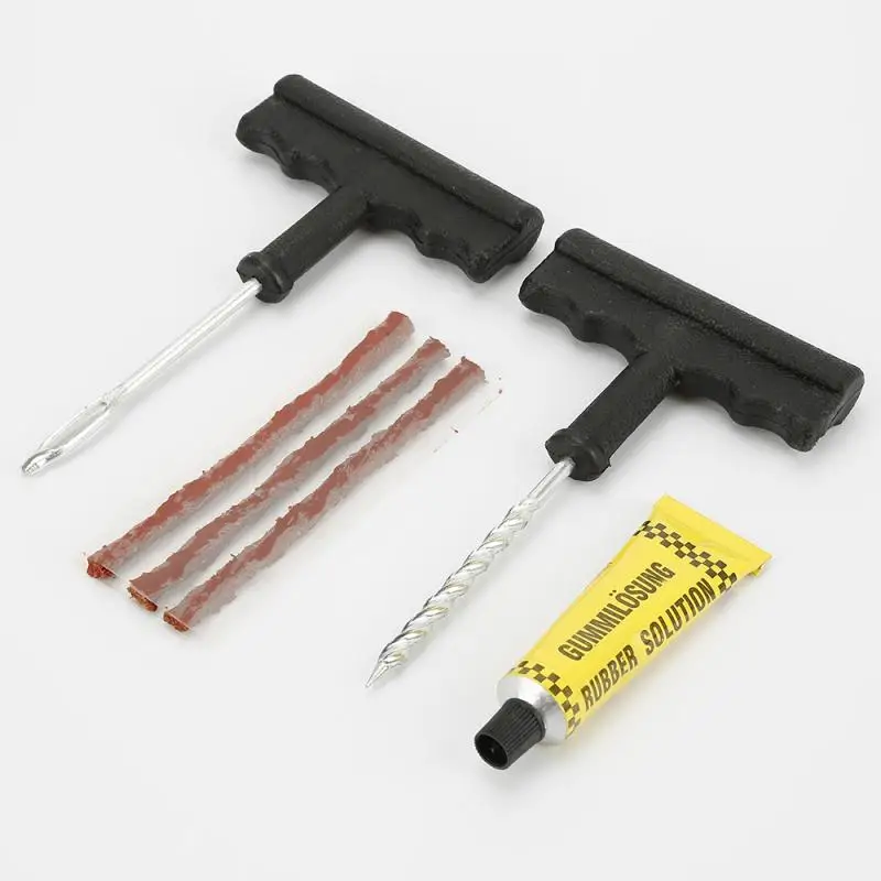 

6PCS Small Size Car Tire Repair Kits Car Bike Auto Tubeless Tire Tyre Puncture Plug Repair Tools Kit Tools For Car Auto Access