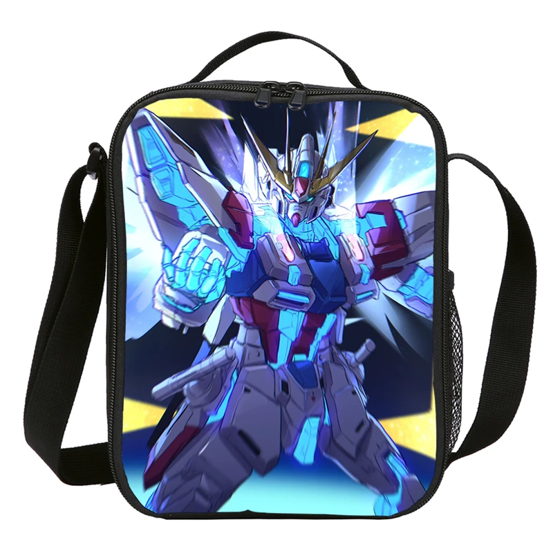 Мобильный костюм GUNDAM ланч сумки для детей изоляция теплая Handabgs школьная коробка