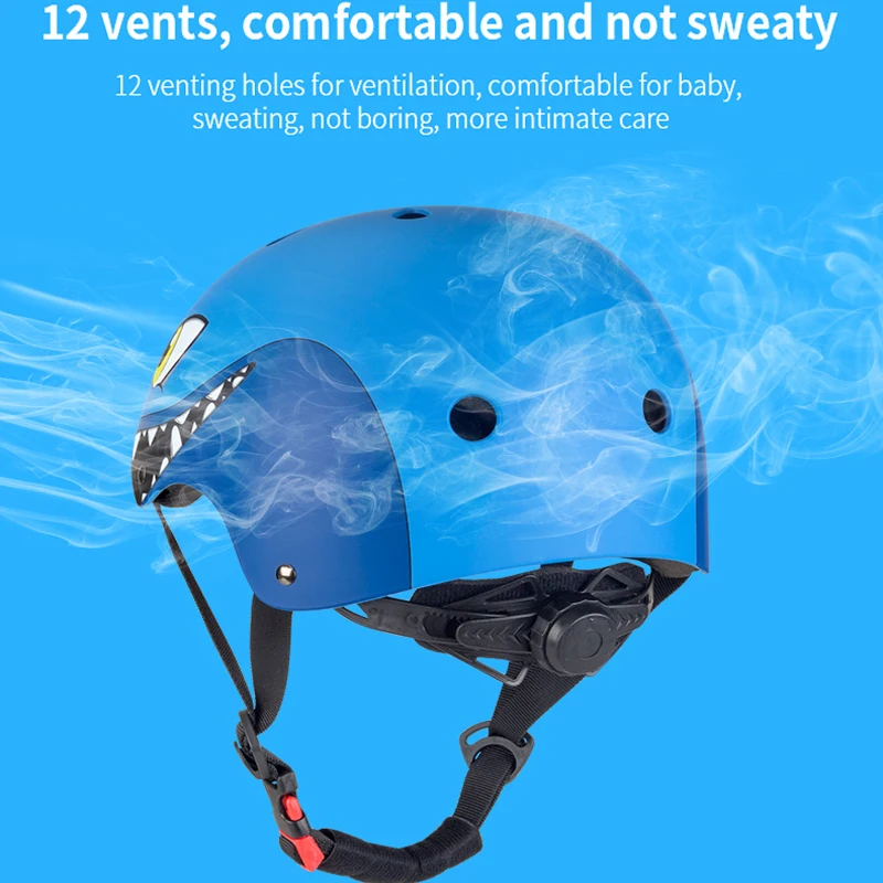 Детский велосипедный шлем для мальчиков и девочек мультяшный езды на велосипеде