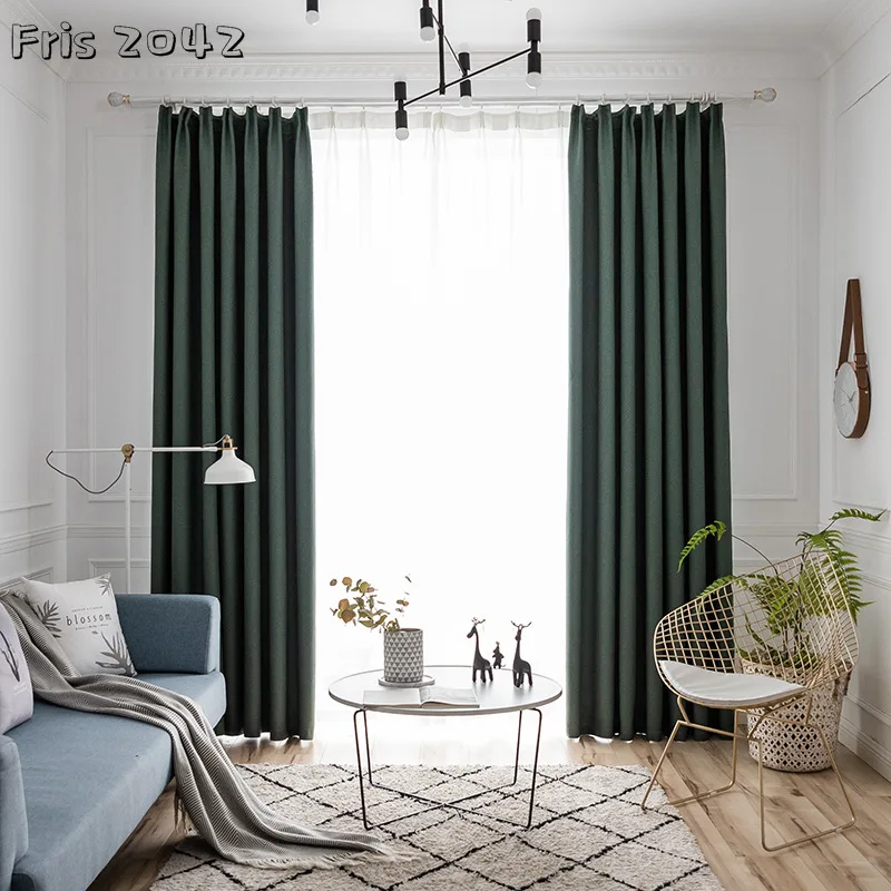 Занавески из хлопка и льна для кухни занавески гостиной спальни столовой