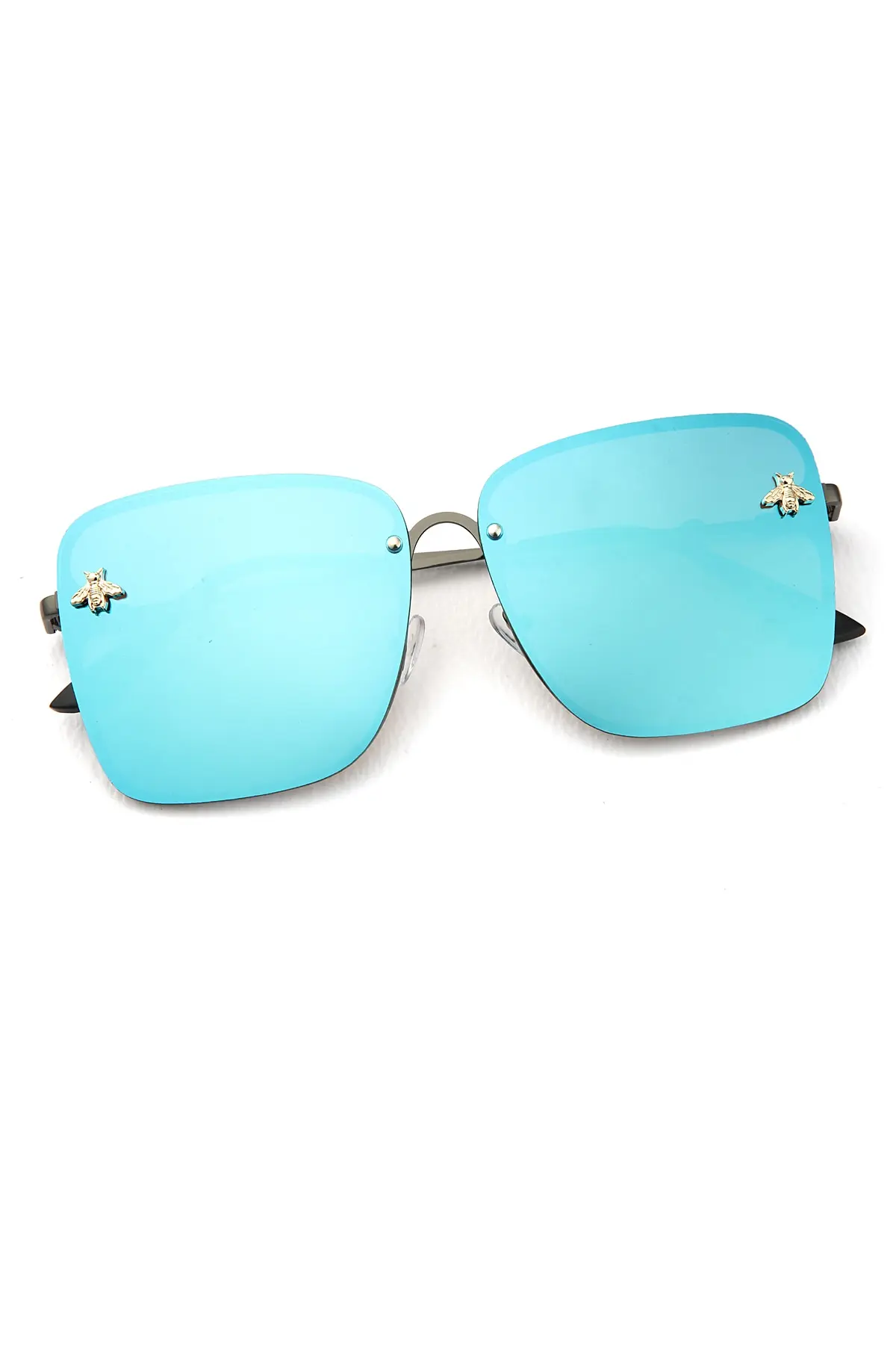 

2020 top Brand Luxury Fashion Women Silver Metal Glasses UV400 APGS3-G5336-KMD1M Aqua di Polo 1987 Sunglasses
