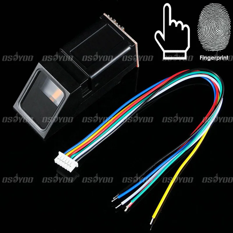 Считыватель отпечатков пальцев сенсор модуль для Arduino Mega2560 UNO R3 все-в-одном оптический датчик отпечатков пальцев и Прямая поставка