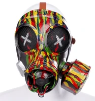halloween new mask steampunk gas mask ghost festival dance props headgear