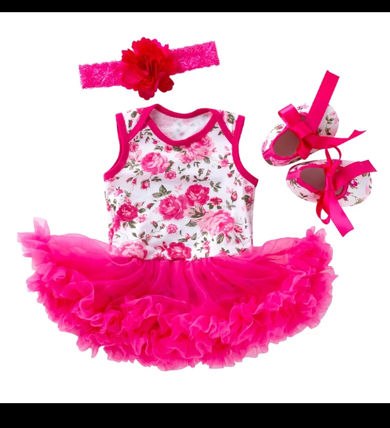 Летняя одежда для маленьких девочек комплект детской одежды новорожденных