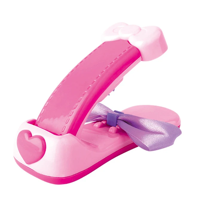 

Kids Plastic Headgear Making Machine Toy DIY Headdress Hairpin Making Machine Girl Braided Hair Suit Girls Dress Up Toy