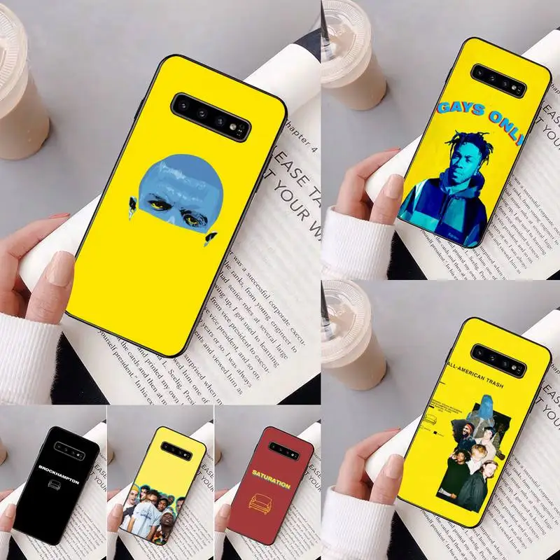 

BROCKHAMPTON Phone Case For Samsung Galaxy A50 A30 A71 A40 S10E A60 A50s A30s Note 8 9 S10 Plus S10 S20 S8