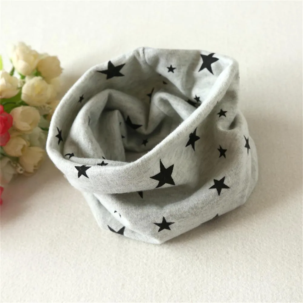 Осень-зима для мальчиков и девочек воротник Детский шарф из хлопка-хомут с