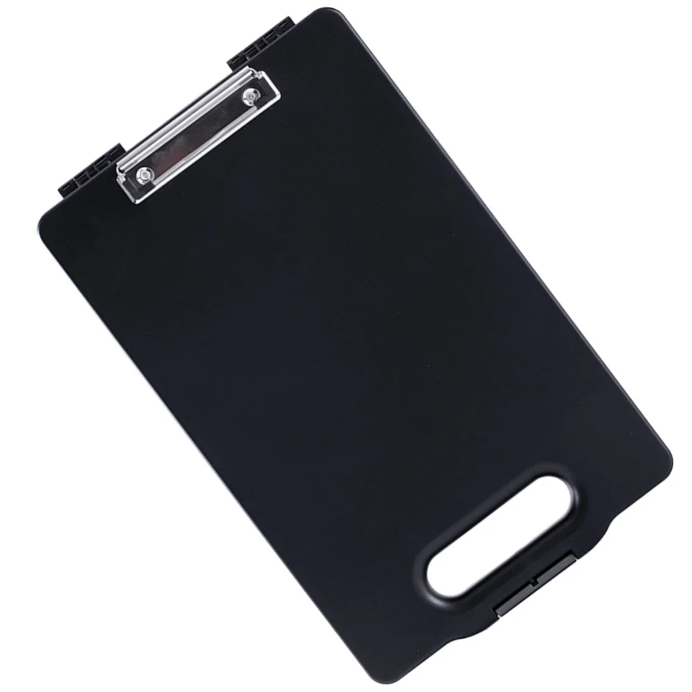 

1Pc Portable Clipboard Storage Box Multifunction File Folder Openable Paper Storage Organizer Case Clip Board Writing Pad File