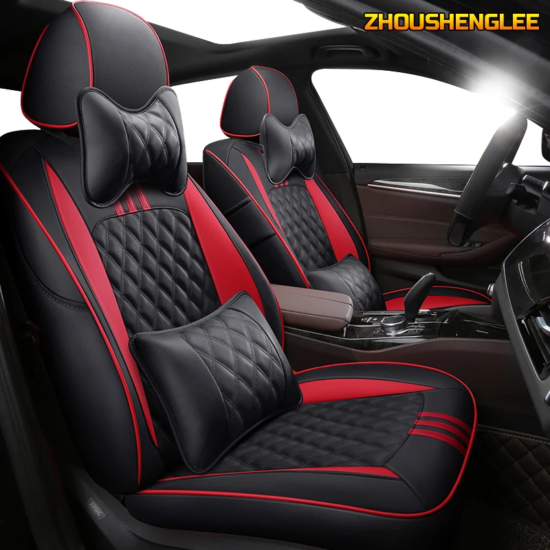 

Custom Leather car seat cover set For Trumpchi GA6 GA3 GS5 GA8 GS8 GA5 GS4 GS7 GS3 GM8 GA4 GM6 Automobiles Seat Covers