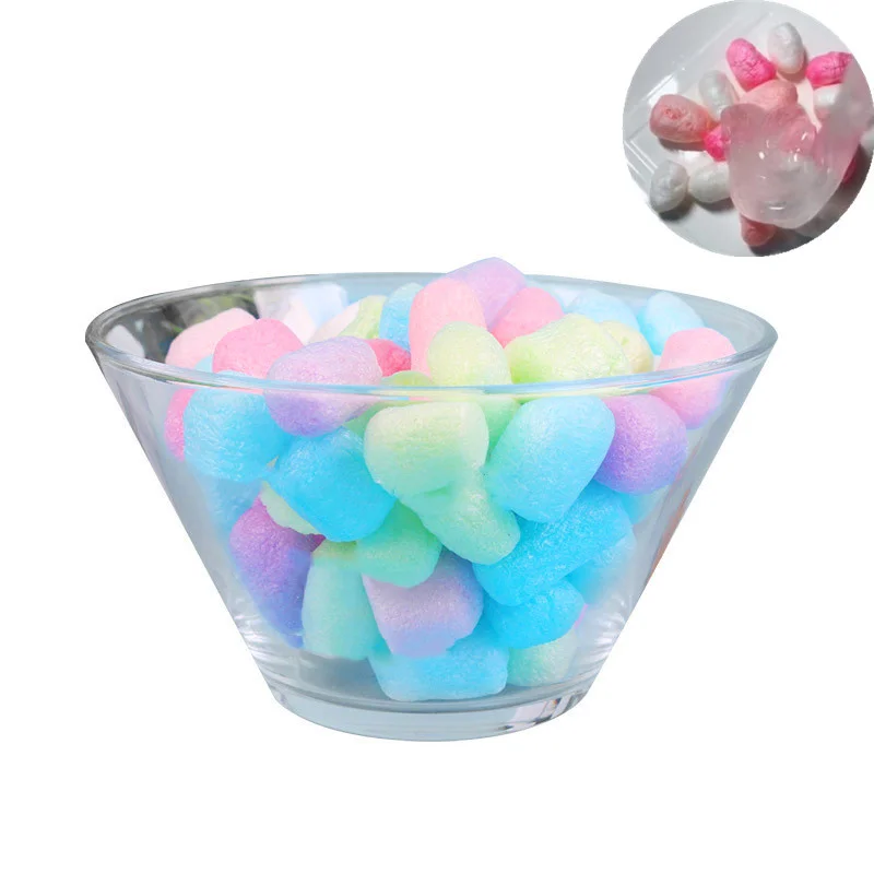 

1Pack Slime Supplies DIY Toy Foam Silkworm Cocoon Slime Mud Particles Accessories Foam Balls Supplies Charms Gift Toy For Kids
