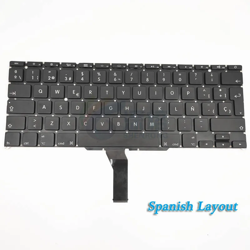 A1370 A1465 Клавиатура для ноутбука Macbook Air 11 &quot/US/UK русский Испания французский