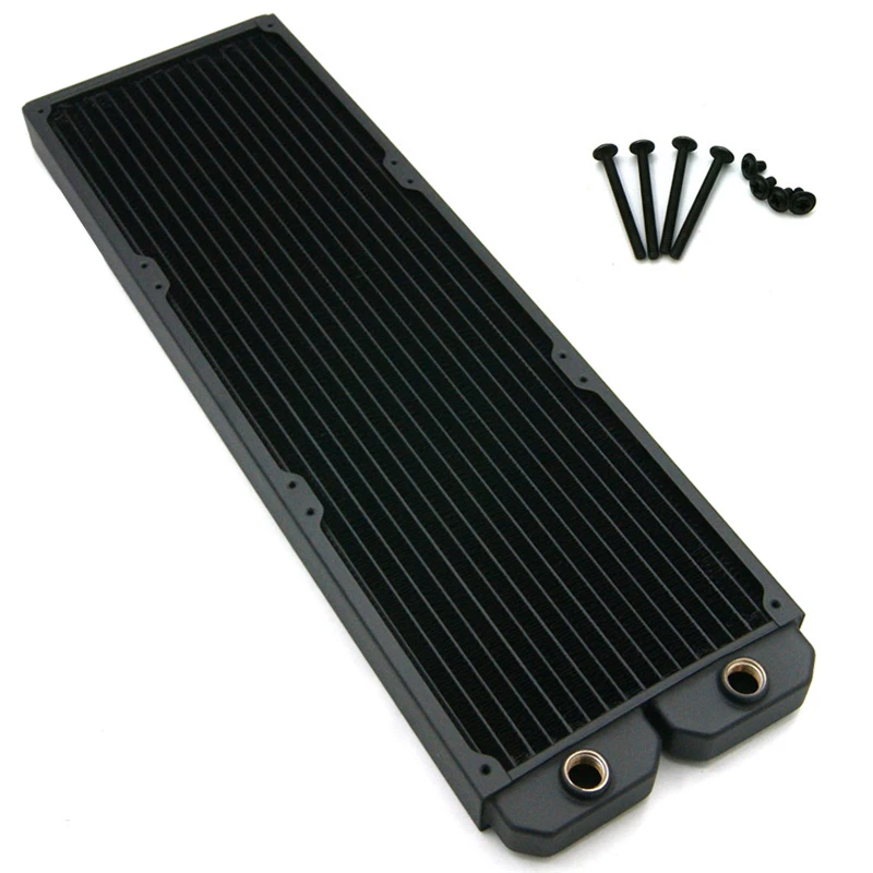 Радиатор водяного охлаждения компьютера медный жидкий Холодный ряд 140 280 420 для мм