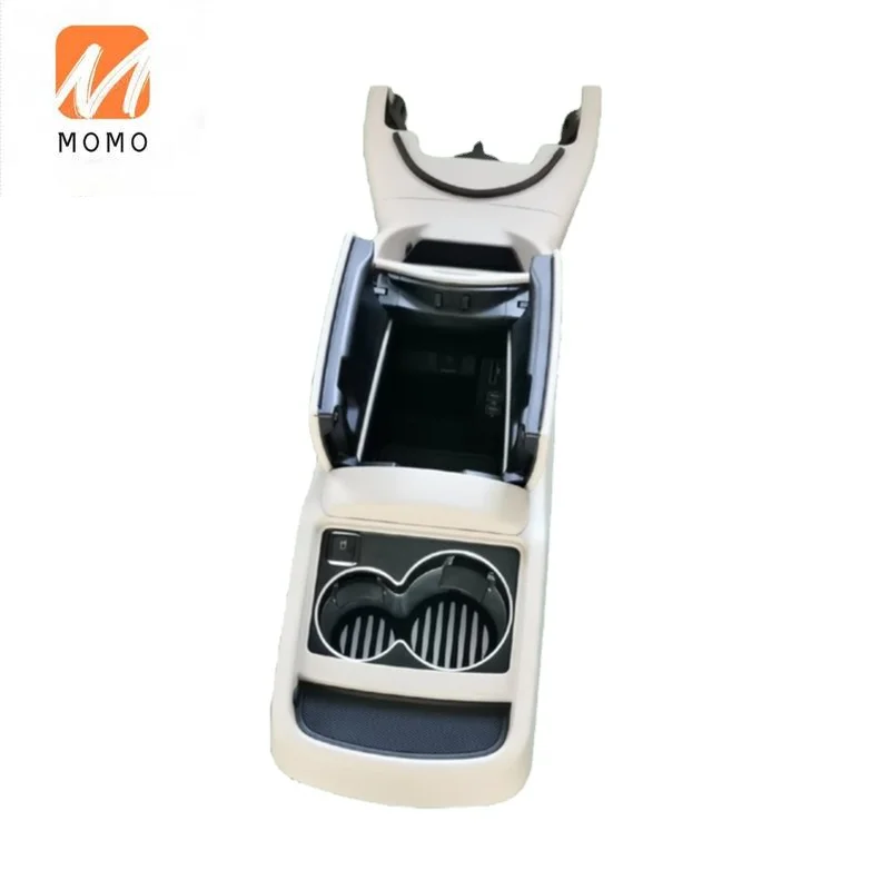 Goede Auto Interieur Accessoires Middenconsole Organizer Opbergdoos Auto Armsteun Case Met Bekerhouders