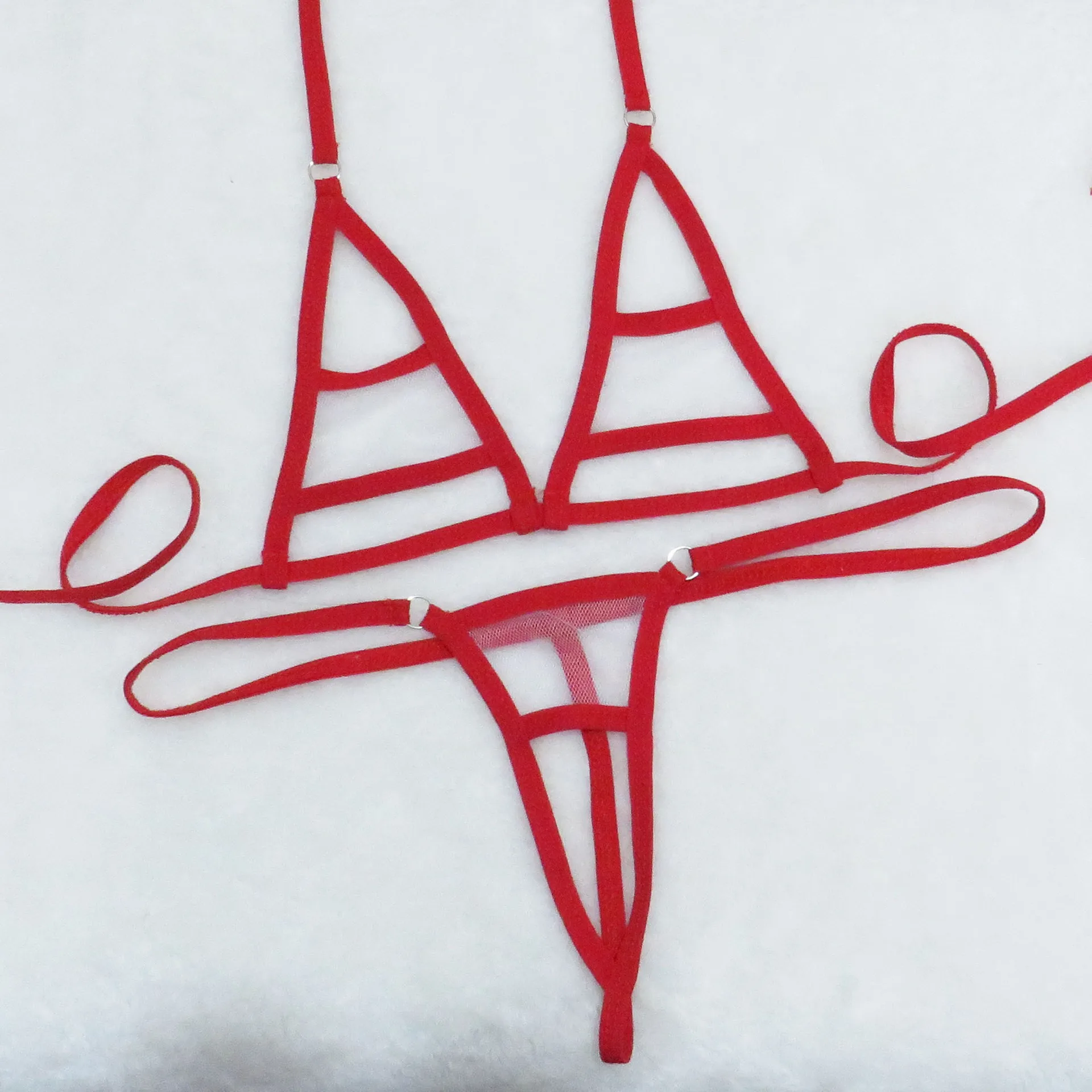 Горячие экзотические мини бикини Женский минималистичный купальник стринги