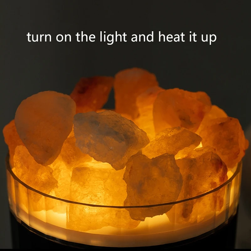 

Crystal Aromatherapy Air Humidifier with Atmosphere Lamp Home Portable USB Aroma Essential Oil Diffuser