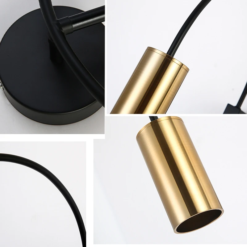 Простая Современная прикроватная настенная лампа для спальни гостиной коридора