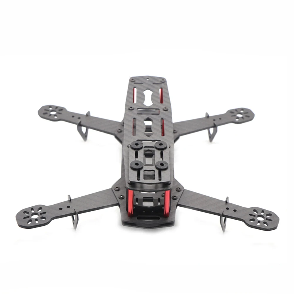 2 шт. HSKRC QAV250 250mm углеродная рамка Наборы 3 мм рука для квадрокоптера с