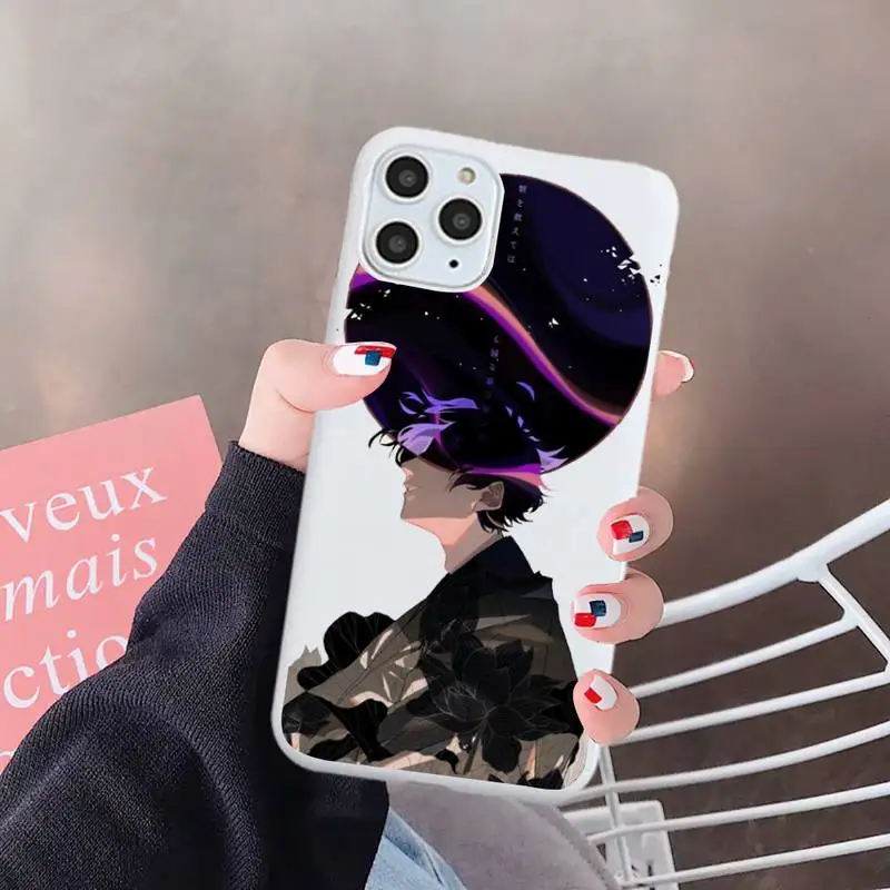 

Anime Bungou Stray Dogs Dazai Phone Case Candy Color for iPhone 6 7 8 11 12 s mini pro X XS XR MAX Plus
