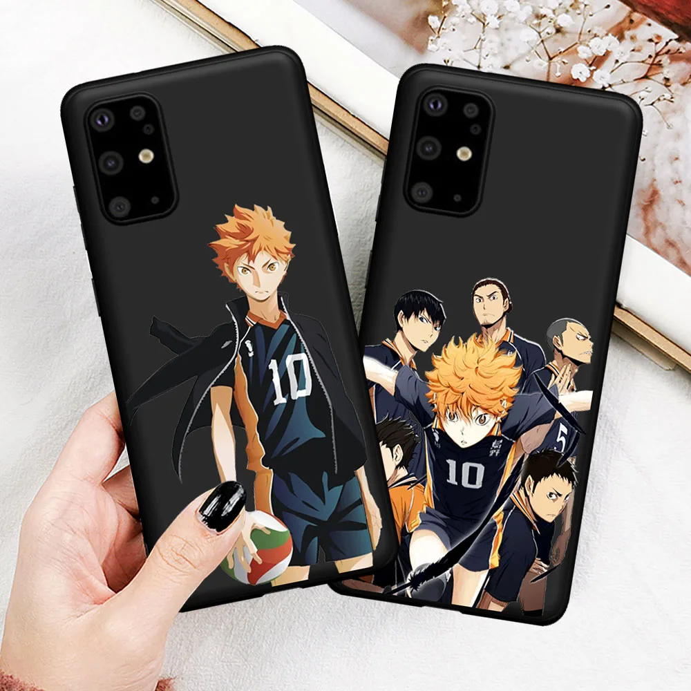 

Hot Anime Haikyuu Love Volleyball Silicone Soft Phone Case For Samsung S21 S20 S8 S9 S10 Plus Note 9 10 20 Ultra Coque Fundas