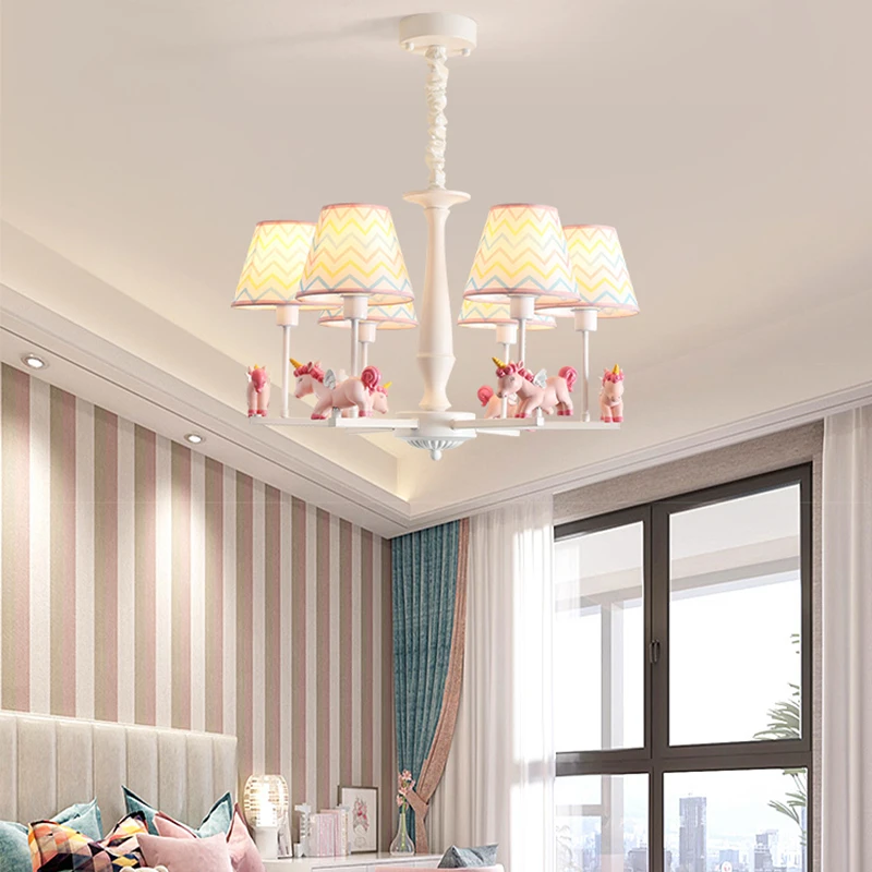 Американский учебный простой подвесной светильник детская комната люстра для